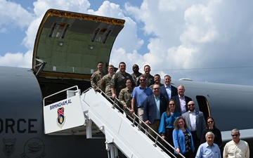 Civic Leaders visit Magic City Airmen