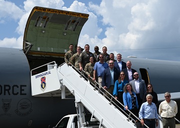 Civic Leaders visit Magic City Airmen