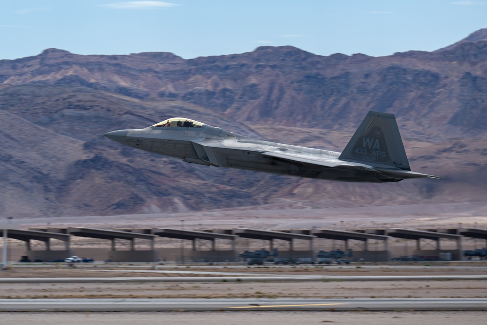 Nellis take offs and landings Sep 4, 2025