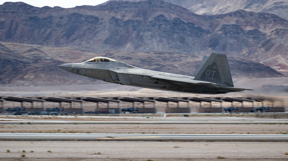 Nellis take offs and landings Aug 26, 2025