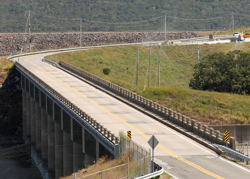 Tulsa District to replace State Highway 100 Bridge Over Tenkiller Dam