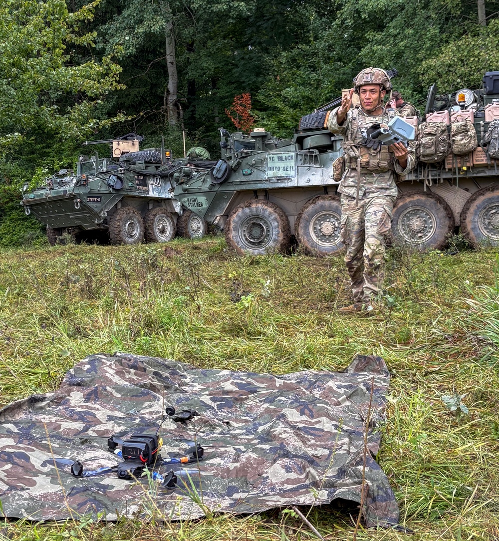 2nd Cavalry Regiment Hunter-Killer Drone Team