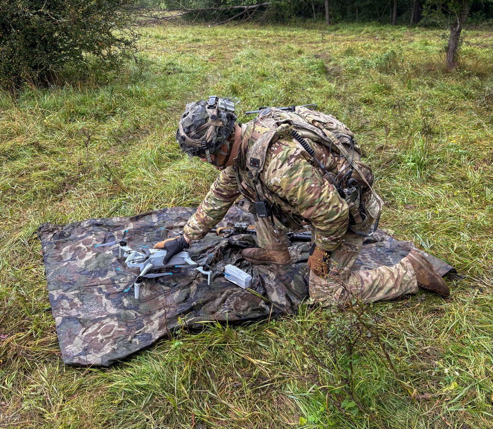 2nd Cavalry Regiment Hunter-Killer Drone Team