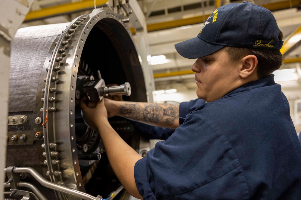 Daily Operations Aboard USS George H.W. Bush (CVN 77)