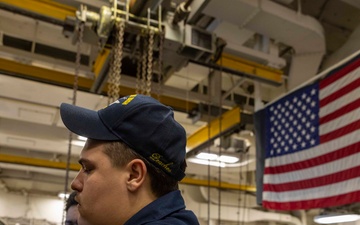 Daily Operations Aboard USS George H.W. Bush (CVN 77)