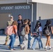 The first day of a new school year for students at Desert Jr-Sr High School
