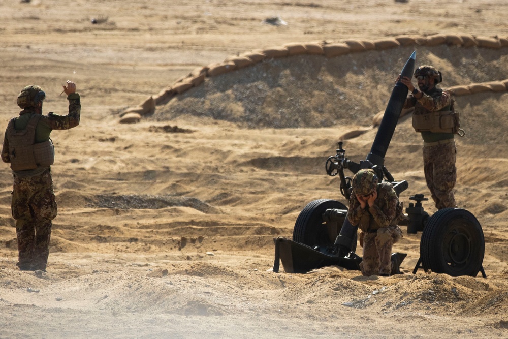 US Soldiers, Marines, partner nations conduct live fire training during BRIGHT STAR 25