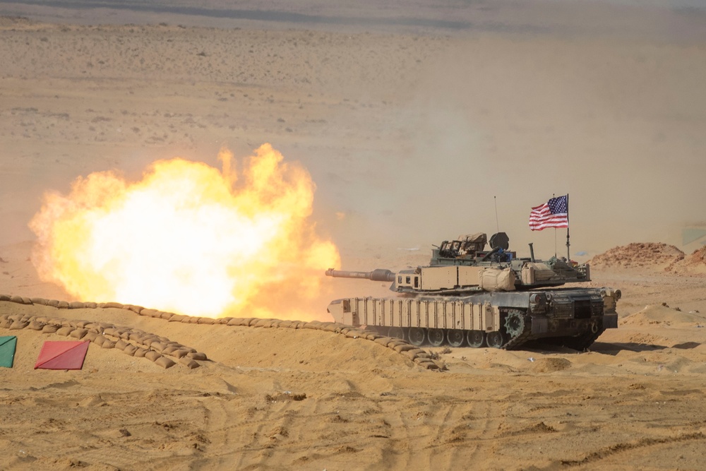 US Soldiers, Marines, partner nations conduct live fire training during BRIGHT STAR 25