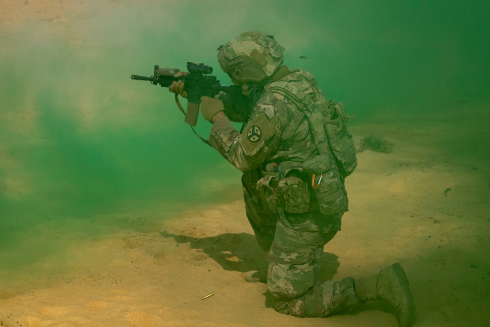 US Soldiers, Marines, partner nations conduct live fire training during BRIGHT STAR 25