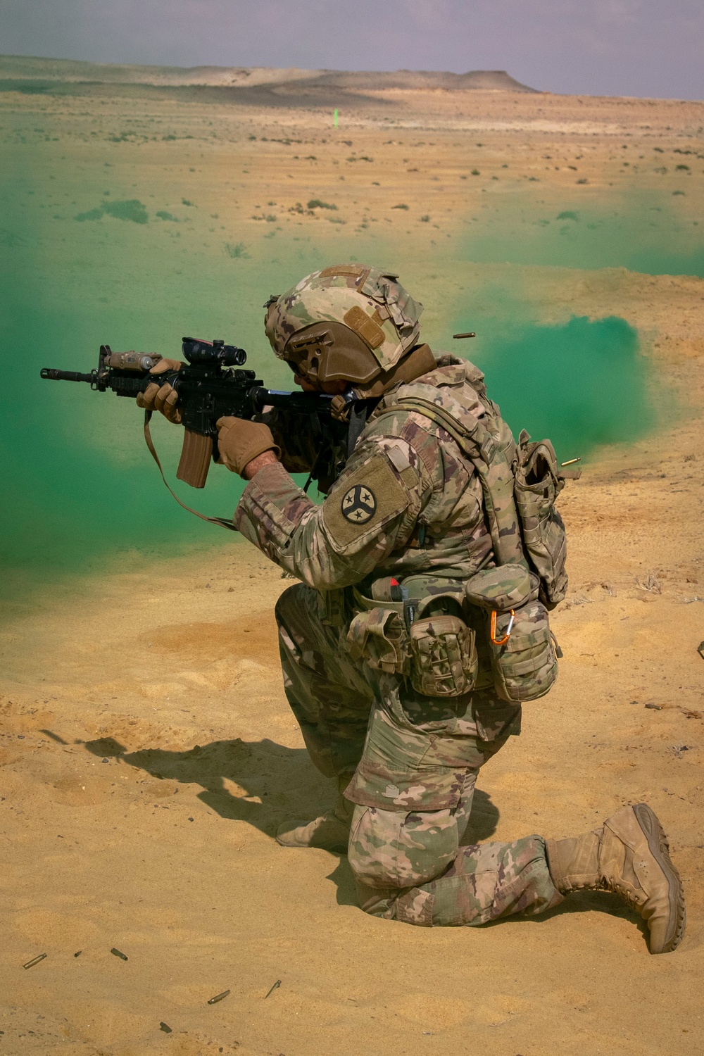 US Soldiers, Marines, partner nations conduct live fire training during BRIGHT STAR 25