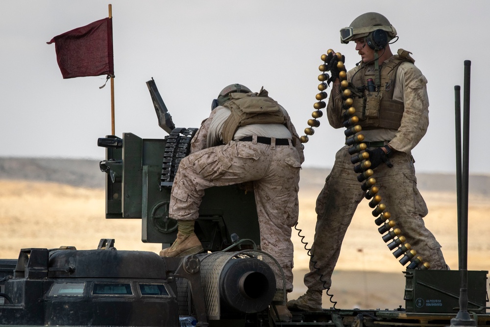US Soldiers, Marines, partner nations conduct live fire training during BRIGHT STAR 25