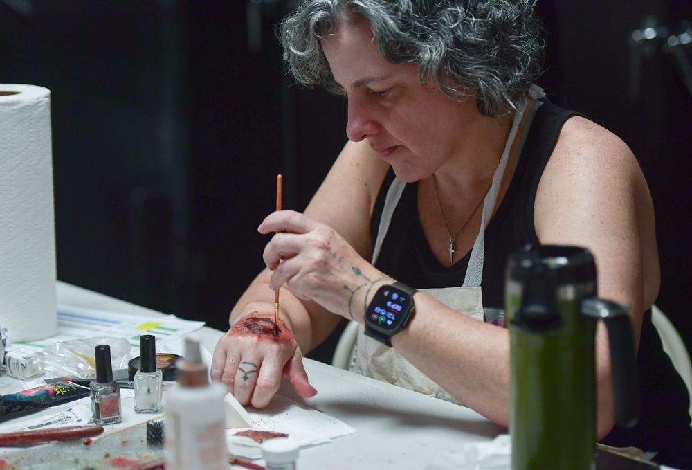 Moulage training brings realism to exercise scenarios