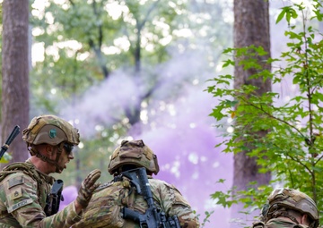 Red Falcons conduct 1st Sgt. Funk DRE