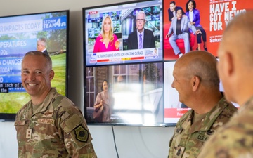 South Dakota Senior Leaders visit  Service Members Supporting the D.C. Safe and Beautiful Mission
