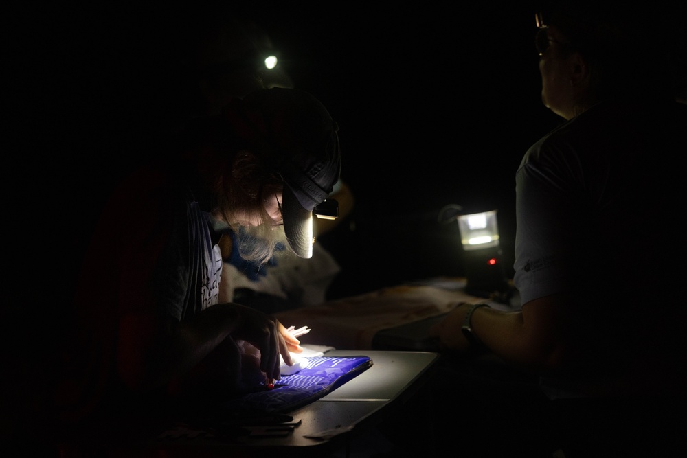Pacific Missile Range Facility (PMRF) Bird Banding in Preparation for Dark Skies