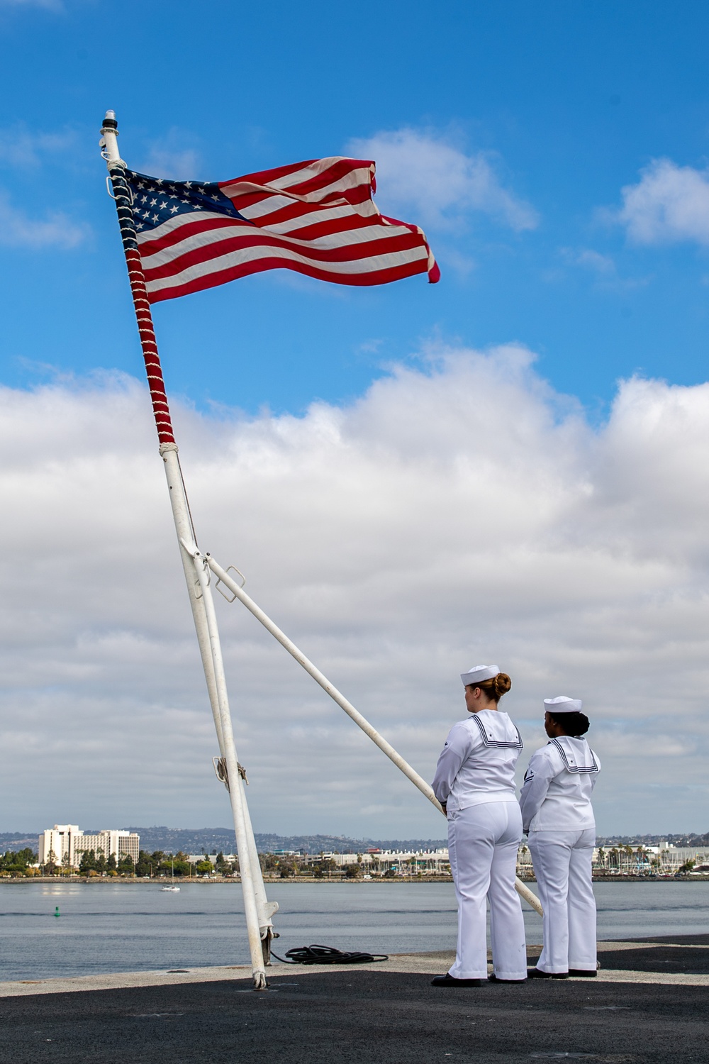USS Abraham Lincoln departs San Diego