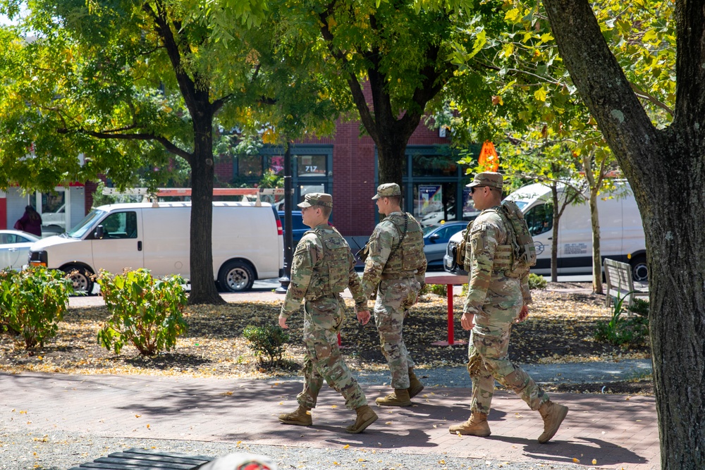 Ohio Leadership Visits Guardsmen Supporting D.C. Safe and Beautiful Task Force