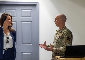 Chief of Public Affairs visits JTF-DC as They Support the D.C. Safe and Beautiful Mission