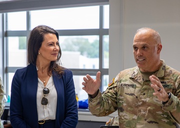 Chief of Public Affairs visits JTF-DC as They Support the D.C. Safe and Beautiful Mission
