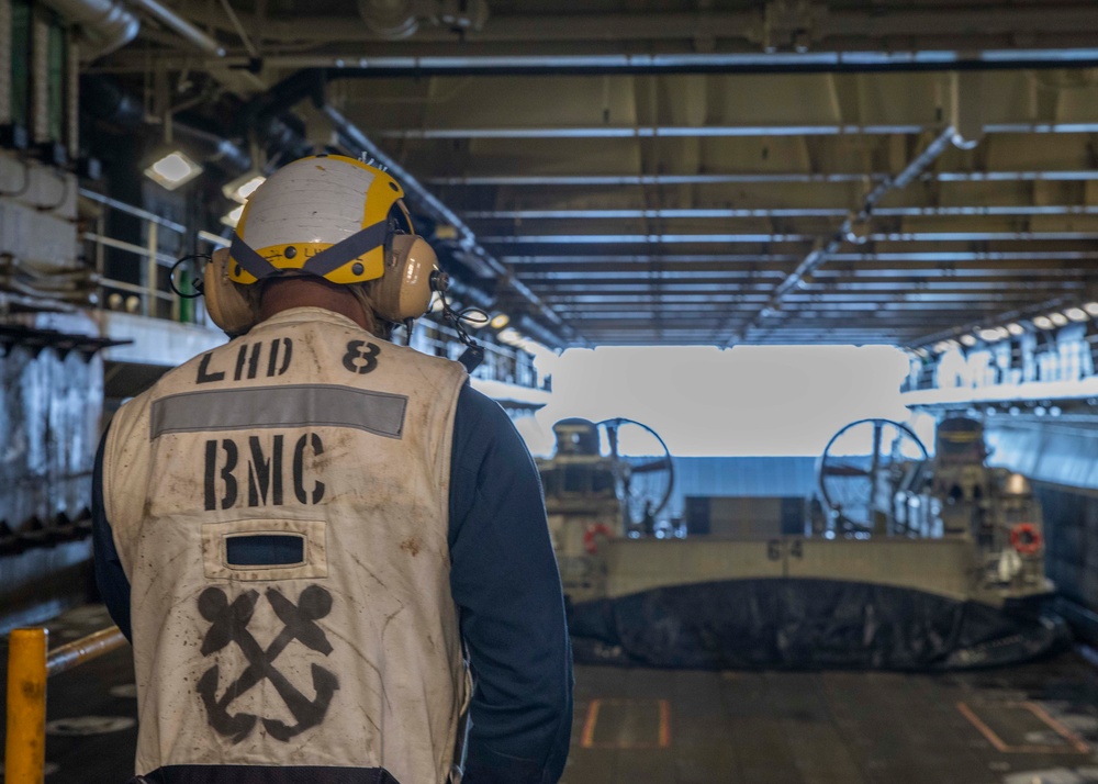 MKI Hosts Well Deck Operations