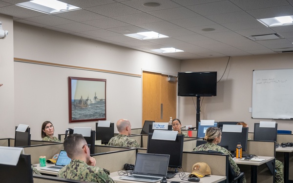MyNavy Career Center Rear Adm. Kertreck V. Brooks visits Naval Station Newport