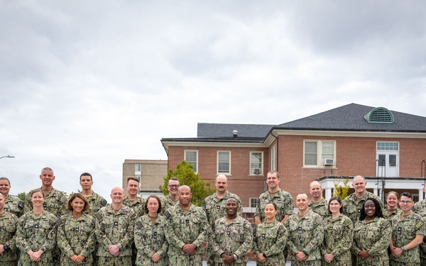MyNavy Career Center Rear Adm. Kertreck V. Brooks visits Naval Station Newport