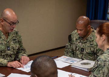 MyNavy Career Center Rear Adm. Kertreck V. Brooks visits Naval Station Newport