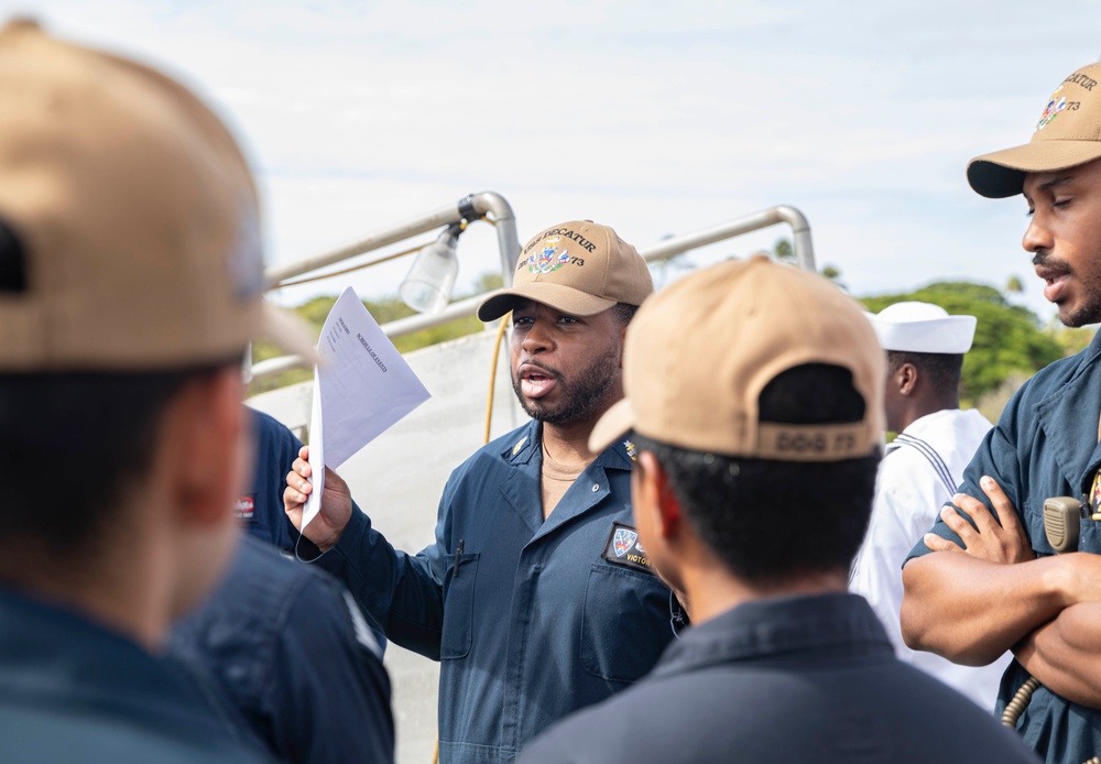 USS Decatur Gives Tours to Visitors for WWII 80th Anniversary