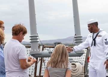 USS Decatur Gives Tours to Visitors for WWII 80th Anniversary