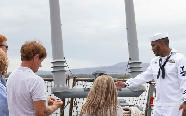 USS Decatur Gives Tours to Visitors for WWII 80th Anniversary