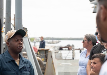 USS Decatur Gives Tours to Visitors for WWII 80th Anniversary