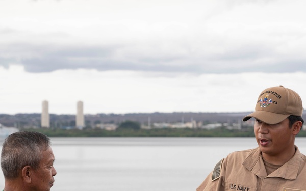 USS Decatur Gives Tours to Visitors for WWII 80th Anniversary