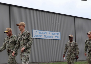 MyNavy Career Center Rear Adm. Kertreck V. Brooks visits Naval Station Newport
