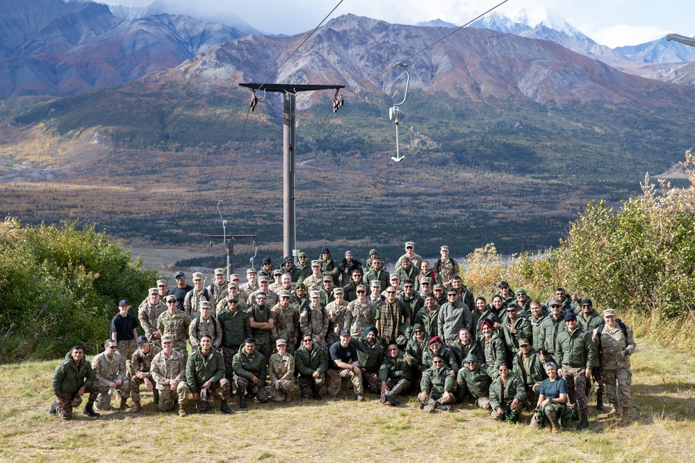Building Military Camaraderie: U.S. and Indian Soldiers Explore The Black Rapids During Yudh Abhyas 2025 Training
