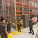 C4 Logistics Officers, CFC, ROK Army, visited Support 60 warehouse at Camp Humphreys.