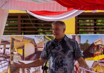 Super Garuda Shield 25 school ribbon cutting ceremony