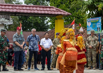 Super Garuda Shield 25 school ribbon cutting ceremony