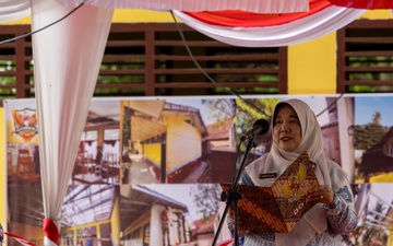 Super Garuda Shield 25 school ribbon cutting ceremony