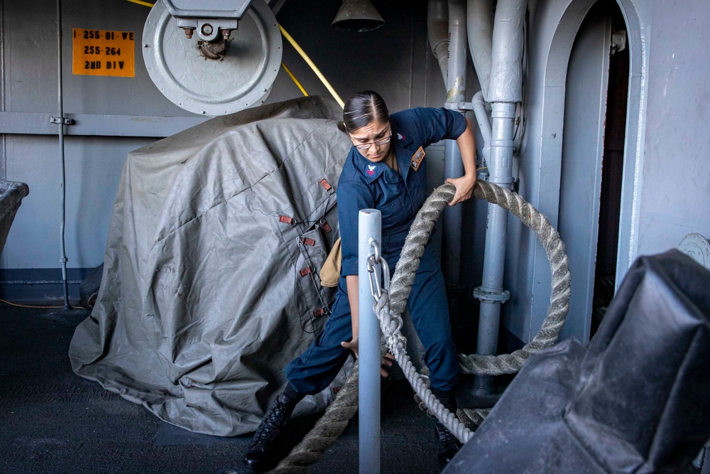 USS Abraham Lincoln departs San Diego