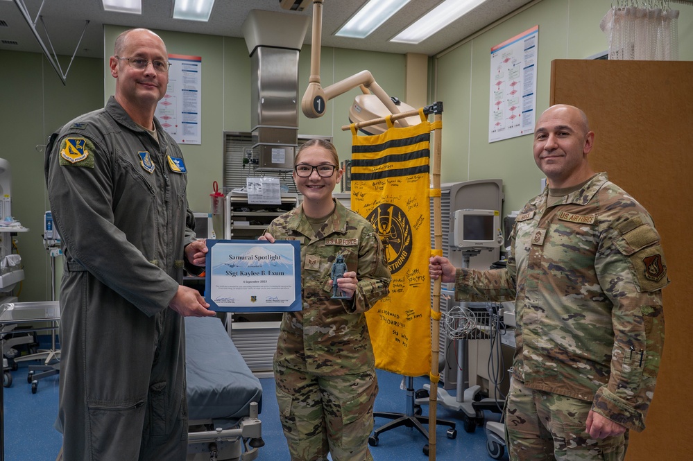 Samurai Spotlight: SSgt Kaylee Exum