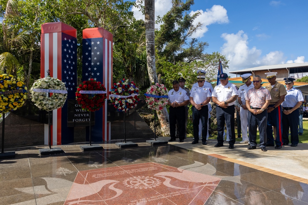 Guam holds September 11th memorial ceremony