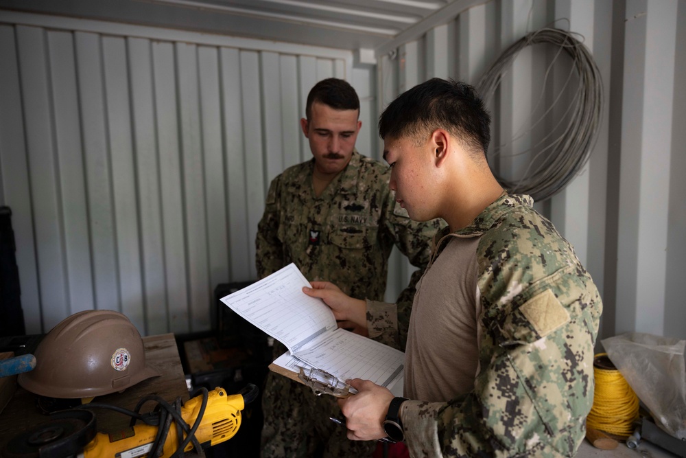 NMCB 133 Deployed to Guam