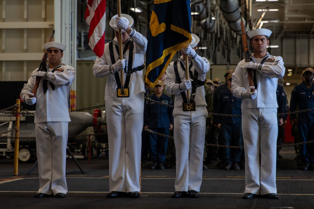George Washington Hosts 9/11 Memorial Service