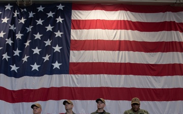 George Washington Hosts 9/11 Memorial Service