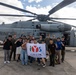 Osaka Sakai City International Youth Project students tour MCAS Futenma, MAG-36 aircraft