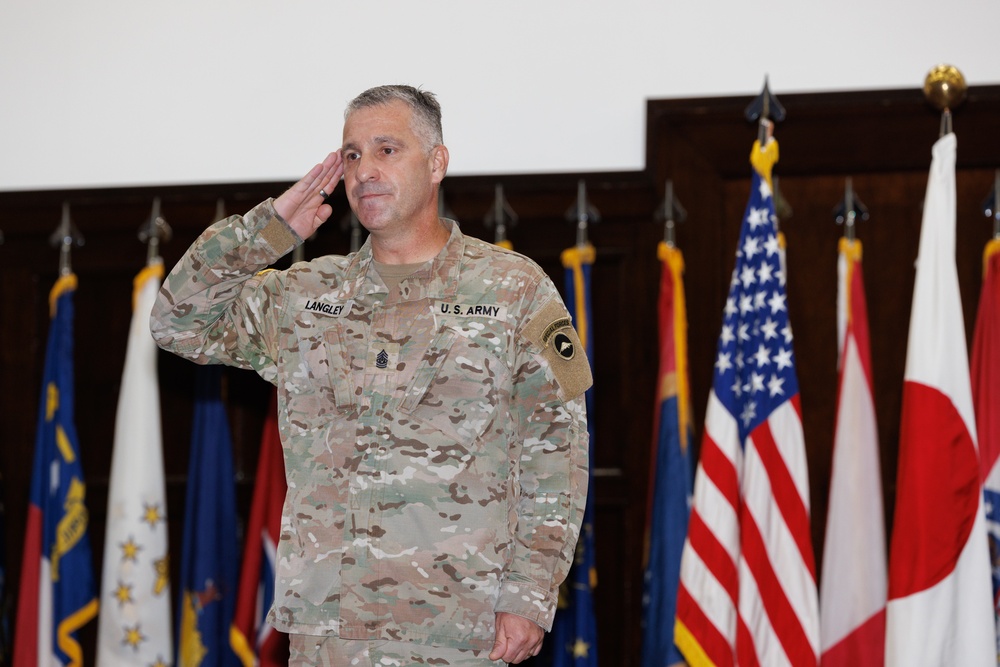 U.S. Army Japan Change of Responsibility