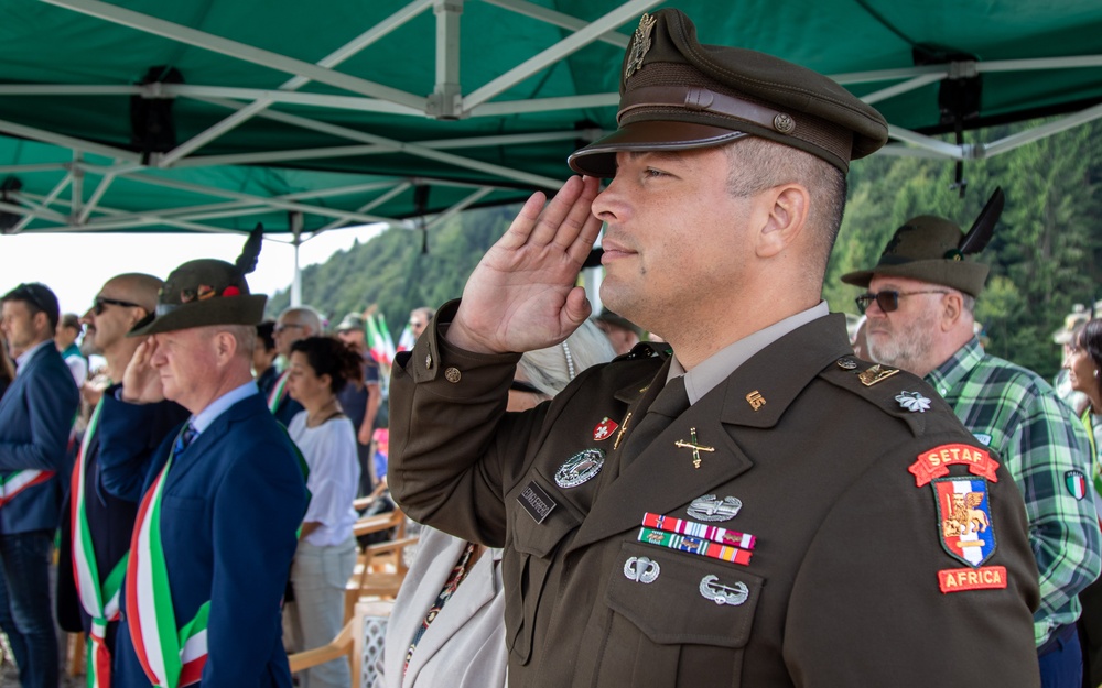 SETAF-AF supports Italian Alpini WWI commemoration at Monte Pasubio