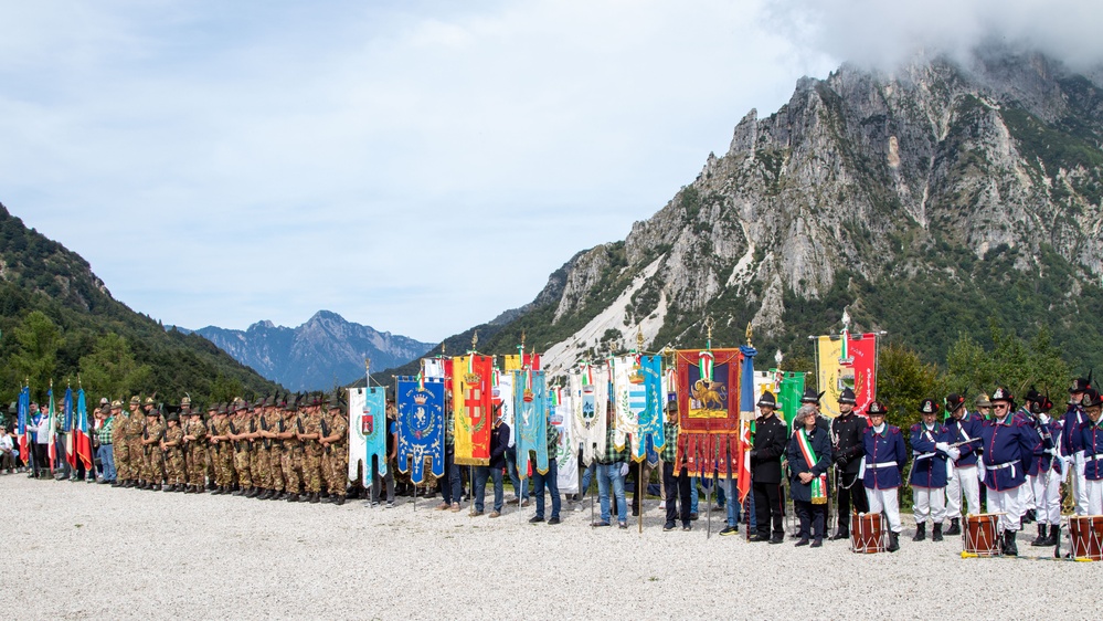 SETAF-AF supports Italian Alpini WWI commemoration at Monte Pasubio