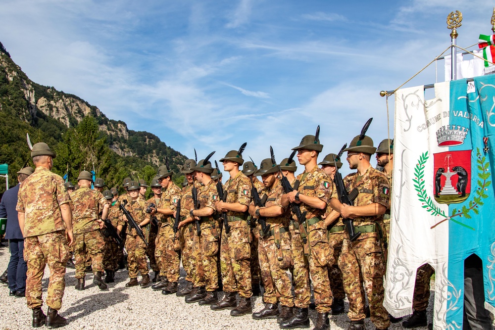 SETAF-AF supports Italian Alpini WWI commemoration at Monte Pasubio