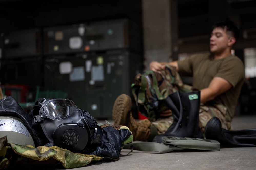 Not all threats are visible, CBRN readiness at Kadena